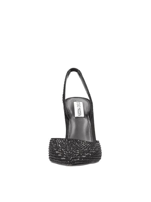 Décolleté slingback in strass e tessuto STEVE MADDEN | ZIRANERO